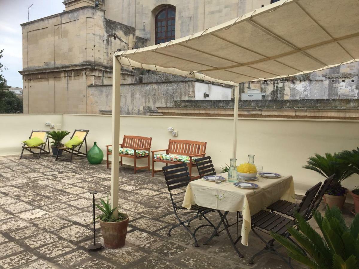 Historic Terrace Apartment Lecce Exterior photo